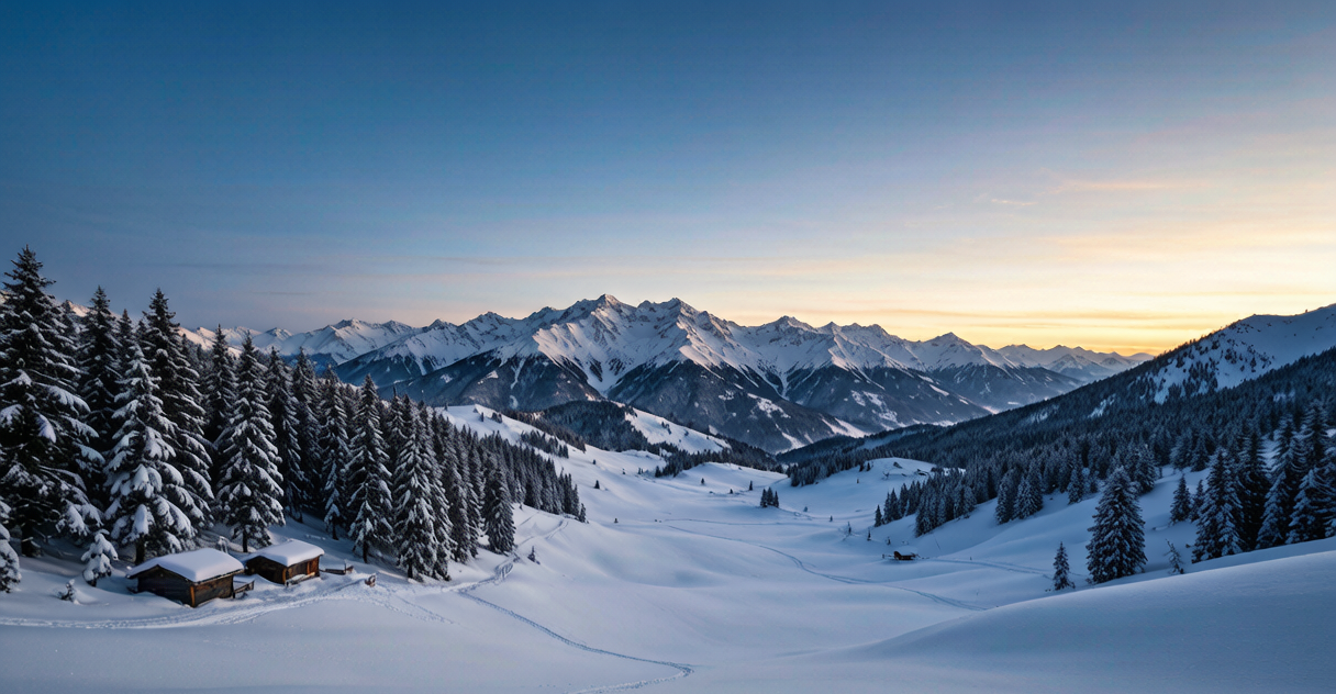 Jikepulin ski slopes, Altay