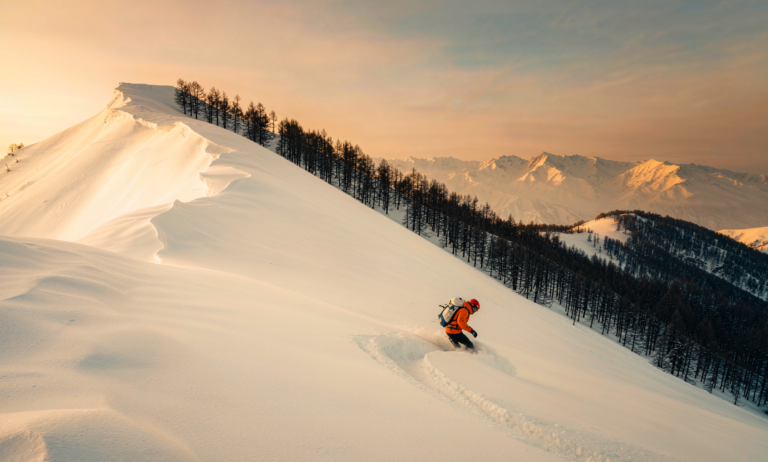 Altay Xinjiang powder skiing