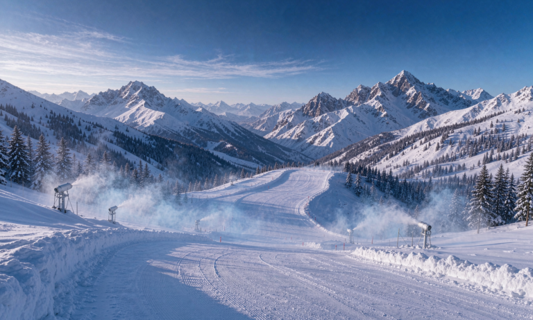 Koktokay ski resort Fuyun Xinjiang