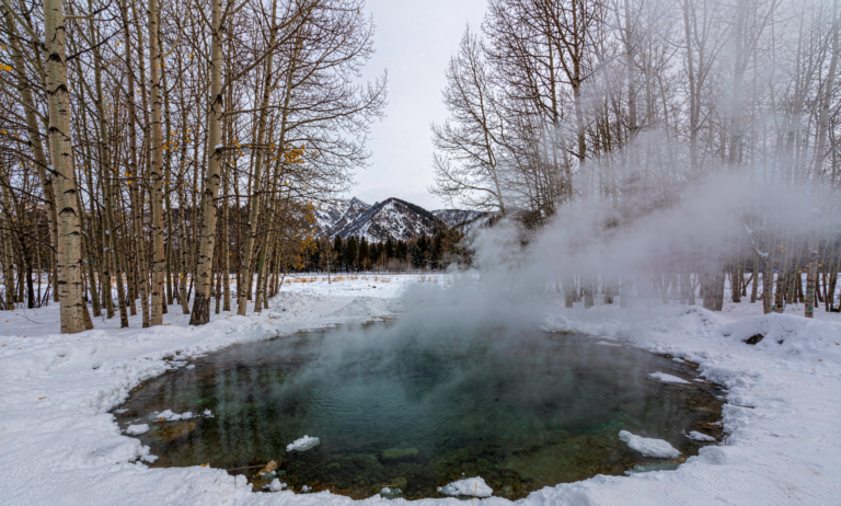 Xinjiang winter ski landscape