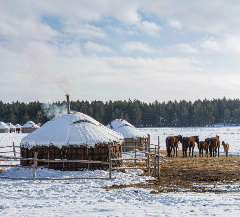 Xinjiang winter scene 6
