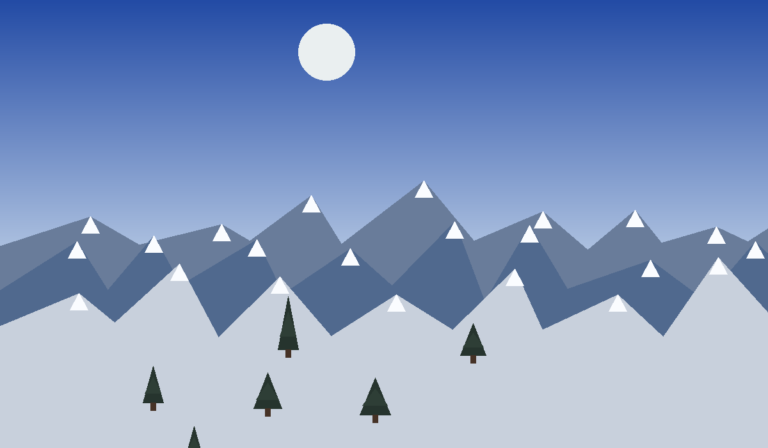 Winter ski scenery in Xinjiang, scene 1