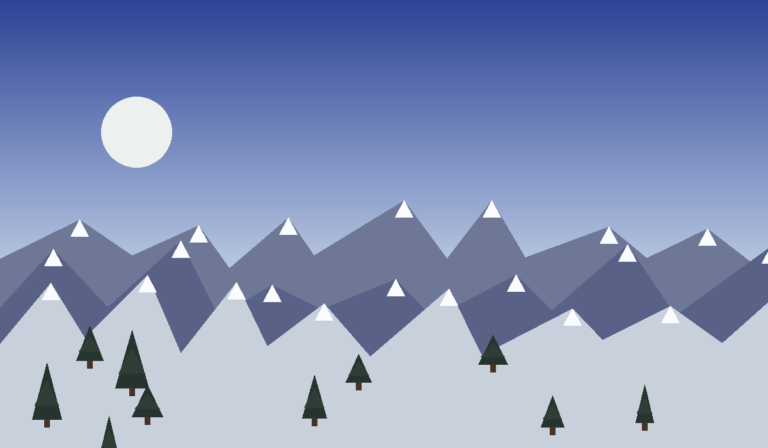 Winter ski scenery in Xinjiang, scene 2