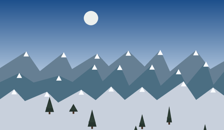 Winter ski scenery in Xinjiang, scene 3