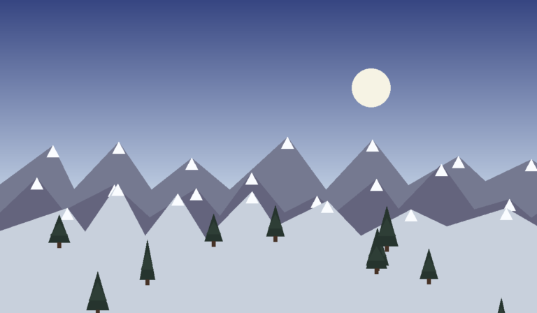 Winter ski scenery in Xinjiang, scene 4
