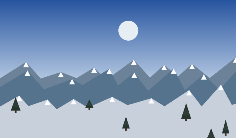 Winter ski scenery in Xinjiang, scene 5