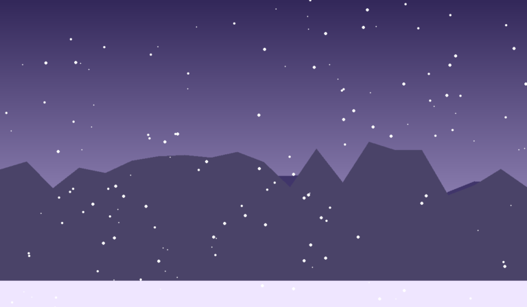 Purple haze mountains