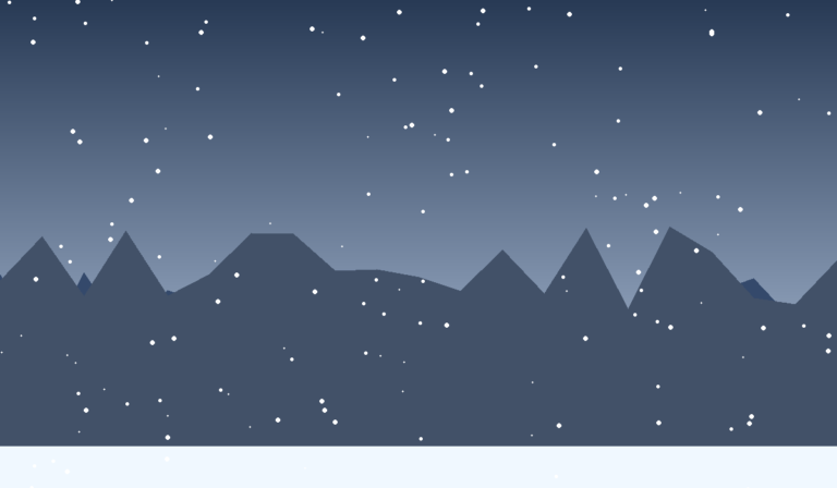 Midnight blue ridge
