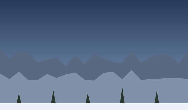 Xinjiang ski resort snowy ridge at dawn
